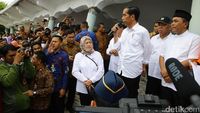 Jokowi Tinjau Masjid yang Ambruk Akibat Gempa