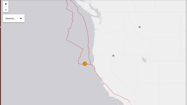 Kerusakan Gempa California Utara Amerika Serikat 6.5 SR