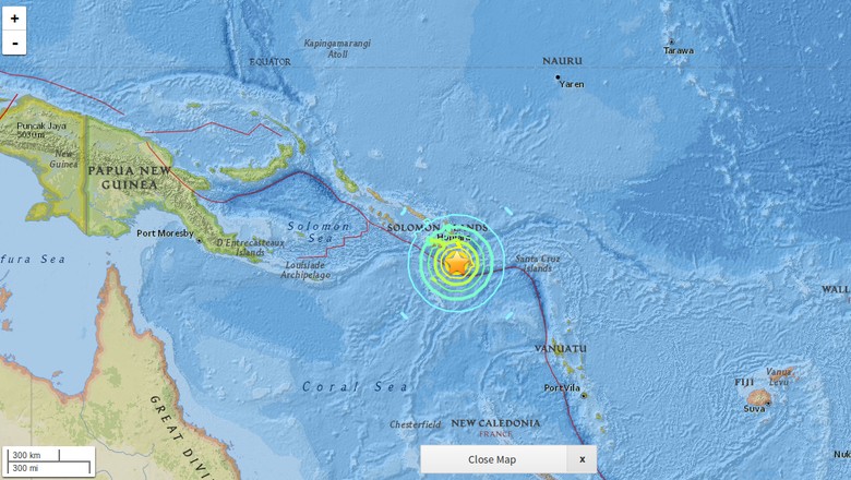 Ini yang Dirasakan Penduduk Kepulauan Solomon Saat Diguncang Gempa | PT