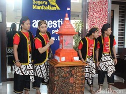 Candi Mini Dibuat sebagai Simbol Hari Anti Korupsi se-Dunia