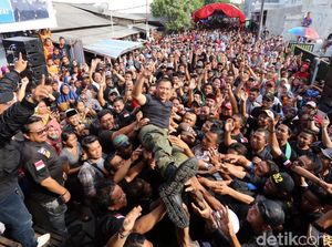 2 Kali Lompat dari Panggung, Agus Yudhoyono: Itu Spontan Saja