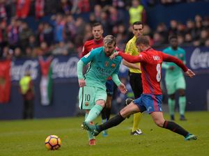 Messi Dua Gol, Barca Lumat Osasuna 3-0