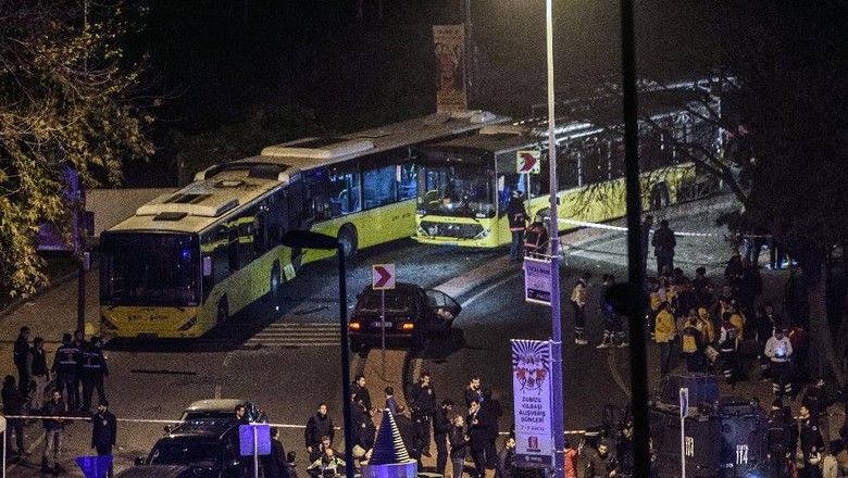 Korban Jiwa Ledakan Bom di Stadion Besiktas Bertambah Jadi 44 Orang