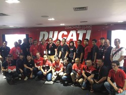 Ajari Konsumen, Ducati Indonesia Adakan Coaching Clinic