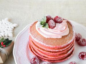 Ingin Buat Kreasi Pancake Menarik? Coba Saja Red Velvet Pancake Ini