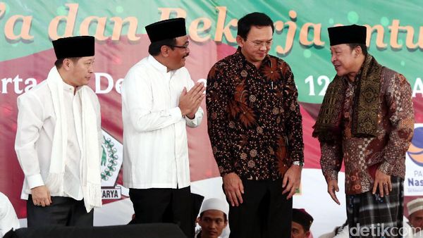 Ahok dan Djarot Hadiri Perayaan Maulid Nabi