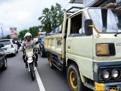 Pantau Arus Balik Long Weekend Kakorlantas Naik Motor Trail di Puncak