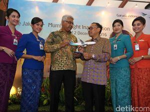 Garuda Indonesia Layani Penerbangan Jakarta-Mumbai