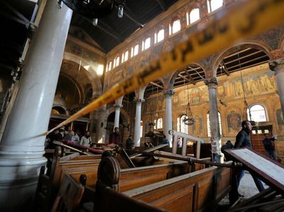 Bom Guncang Gereja Koptik di Kairo, 25 Orang Tewas