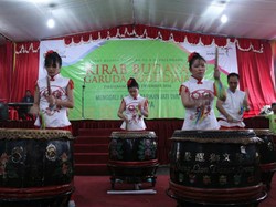 Hebohnya Kirab Budaya Garuda Srioeidjaja 2016 di Palembang