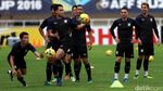 Jelang Final, Thailand Jajal Stadion Pakansari