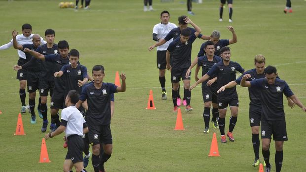 Thailand Latihan Tertutup Sebelum Lawan Vietnam dan Indonesia