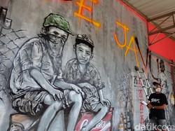 Grafiti Deja Vu dan Marsinah di Gudang Sarinah Ekosistem