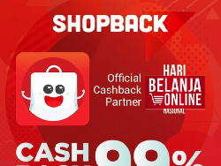 Cashback Harbolnas s/d 99% + Cashback Setiap Beli Pulsa, Tiket Nonton, dan Pesan Uber