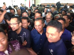 Hadiri Sidang Dahlan Iskan, Samad: Penegakan Hukum, Tak Boleh Sewenang-wenang