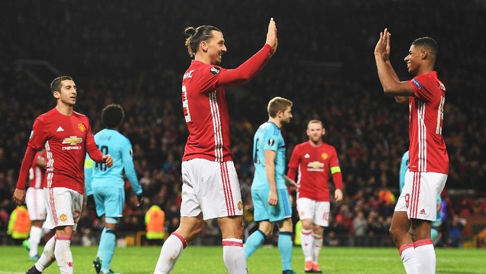 Ibrahimovic: Saya Guru untuk Rashford