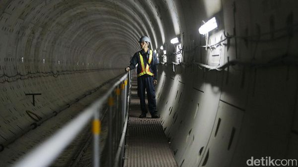 Proyek Pembangunan MRT Capai 50 Persen