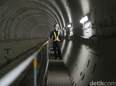 Proyek Pembangunan MRT Capai 50 Persen