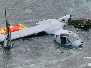 Pesawat Militer AS Jatuh di Perairan Jepang