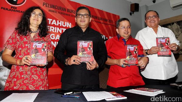 PDIP Luncurkan Buku 2 Tahun Jokowi-JK Soal Hukum dan HAM