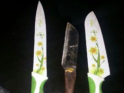 Disita Polisi, Pisau Penikam 8 Pria di Bandung Berkarat dan Bermotif Bunga