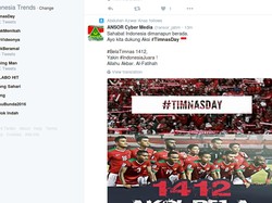 Merah Putih Ramaikan #TimnasDay