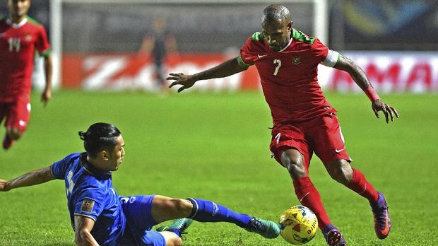 Boaz Solossa masuk dalam daftar Timnas Indonesia melawan Fiji. (