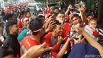Suporter Timnas Indonesia Mulai Padati Stadion Pakansari