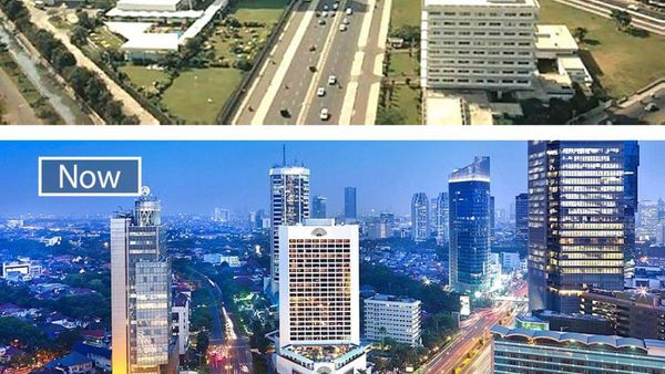Potret Dulu Sekarang Jakarta & Kota-kota Dunia