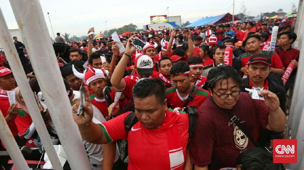 Tiket pertandingan Timnas Indonesia bisa dibeli langsung di stadion para hari-H.