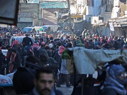 Evakuasi Penduduk di Aleppo Diserang, Liga Arab Kutuk Keras Presiden Assad