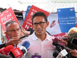 Berpegang pada Hasil Survei Internal, Sandiaga: Persaingan Ketat