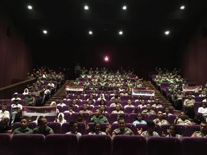 Kodam Pattimura Gelar Nonton Bareng Film I Leave My Heart in Lebanon