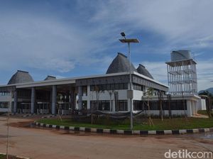 Sudah 100%, Begini Penampakan Megahnya Pos Lintas Batas Motaain