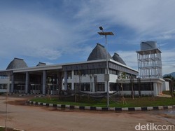 Sudah 100%, Begini Penampakan Megahnya Pos Lintas Batas Motaain