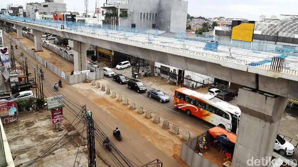 Penampakan Terkini Proyek MRT di Jalan Fatmawati