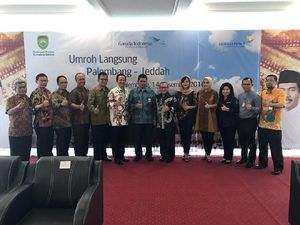 Anta Umroh Gaet Garuda Indonesia Terbangkan Traveler Umroh dari Palembang