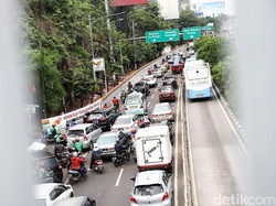 Polisi Siapkan Contra Flow Antisipasi Macet Proyek di Pancoran