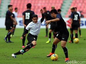 Jelang Final Leg Kedua, Thailand Berlatih Keras