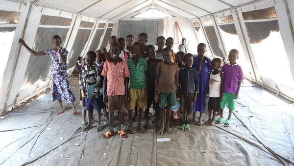 Potret Kehidupan Pengungsi Sudan
