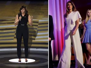 Michelle Obama Vs. Melania Trump, 7 Gaya Terbaik Mereka Sepanjang 2016 Michelle Obama Vs. Melania Trump, 7 Gaya Terbaik Mereka Sepanjang 2016