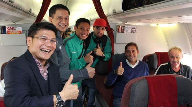 Garuda Terbangkan Timnas Indonesia secara Gratis ke Thailand