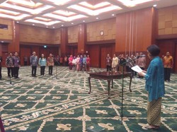 Lantik Pejabat Baru, Sri Mulyani Minta Tak Ulangi Kesalahan 2016