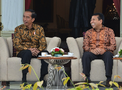 Pimpinan DPR Silaturahmi Kebangsaan ke Istana