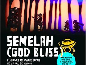 Sebelum ke Amerika, Wayang Bocor Eko Nugroho Pentas di Yogyakarta