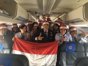 Ikut Semangati Timnas, Panglima TNI dan KSAU Terbang ke Thailand