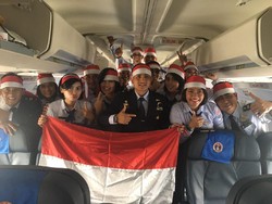 Ikut Semangati Timnas, Panglima TNI dan KSAU Terbang ke Thailand