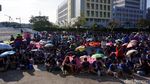 Ribuan Suporter Mulai Padati Stadion Rajamangala Bangkok