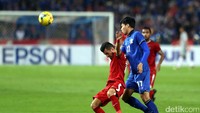 Tapi Indonesia lantas kalah dengan skor 0-2 dari Thailand di leg kedua. (Foto: Detiksport/Rachman Haryanto)