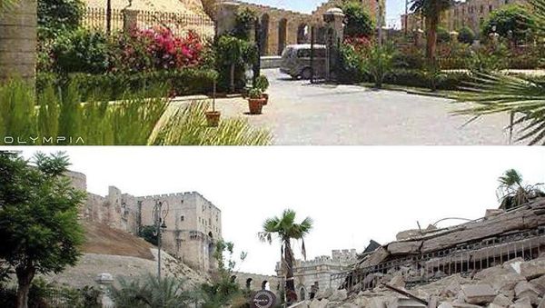 Potret Menyedihkan Aleppo, Sebelum dan Sesudah Serangan